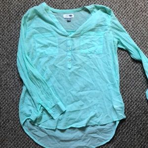 Sea blue tunic
